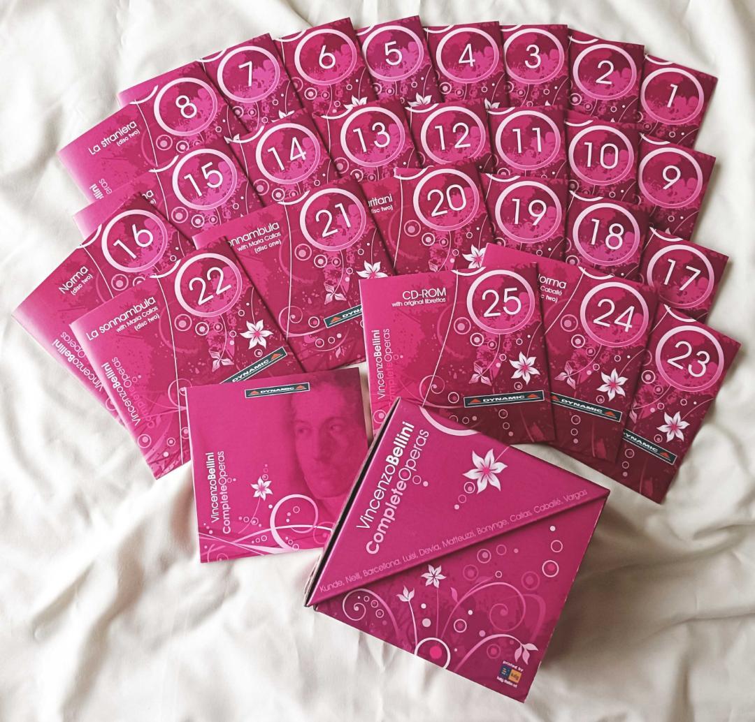 ベルリーニ 歌劇全集 CD24枚組＋CD-ROM