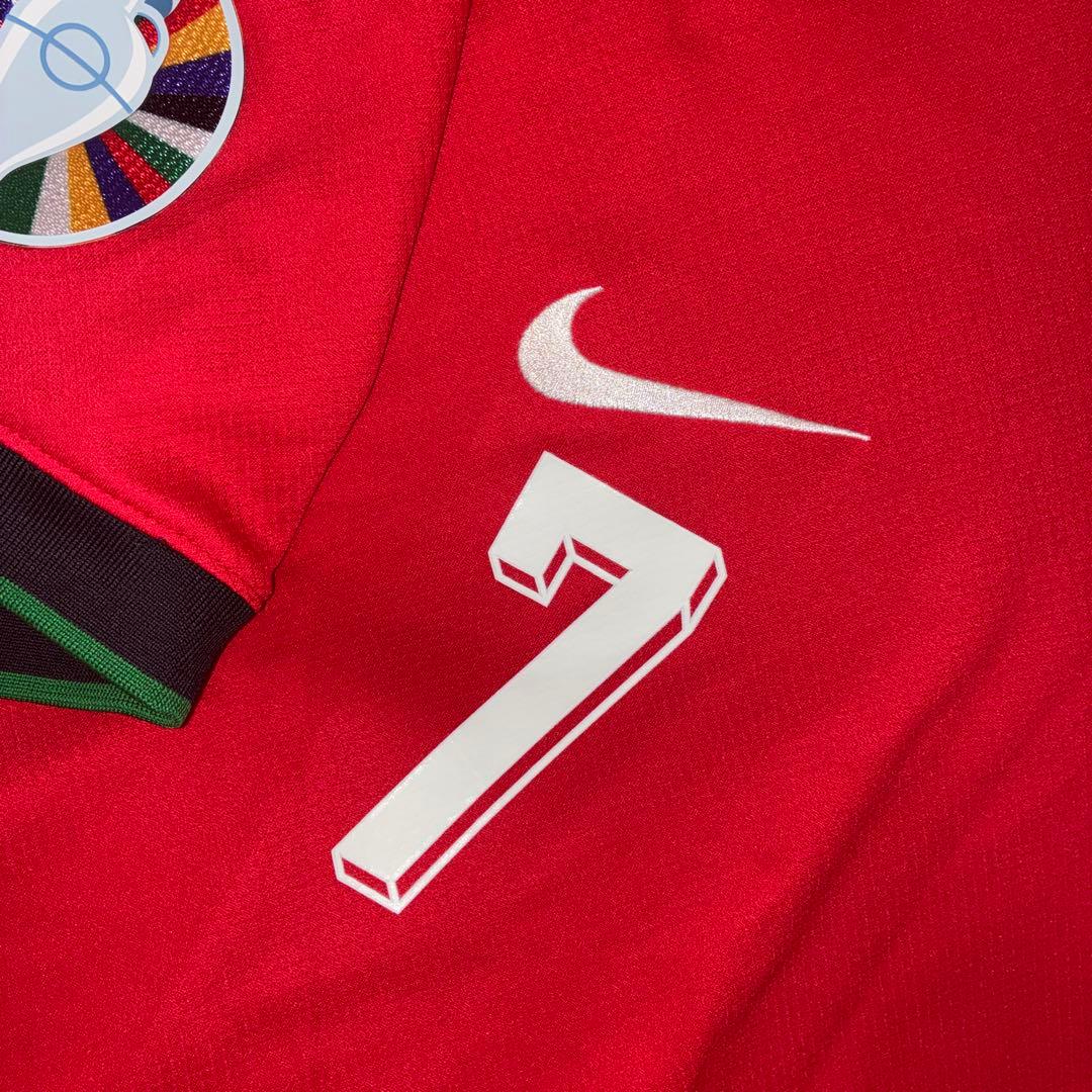 【正規品】ポルトガル 2024 ホーム ユニフォーム クリスティアーノ・ロナウド