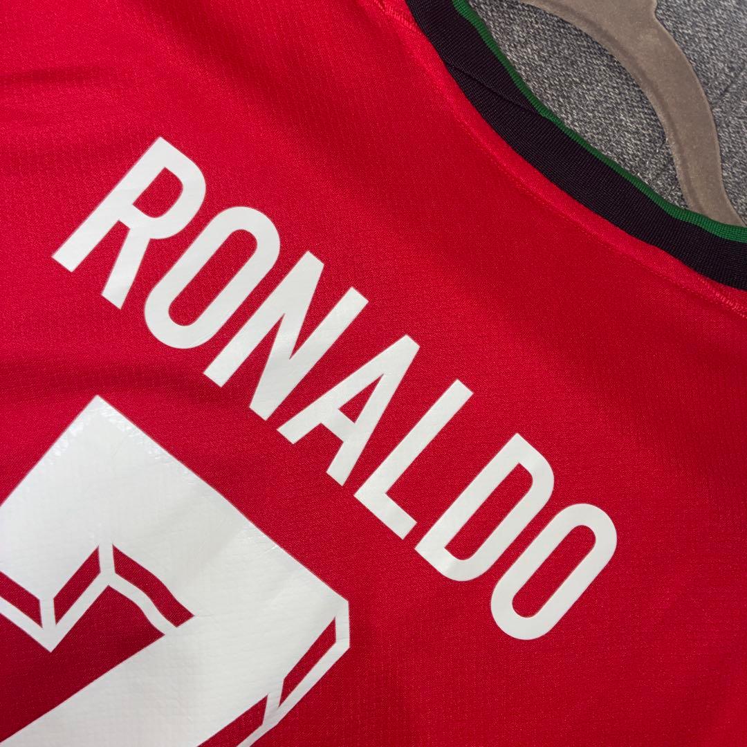 【正規品】ポルトガル 2024 ホーム ユニフォーム クリスティアーノ・ロナウド