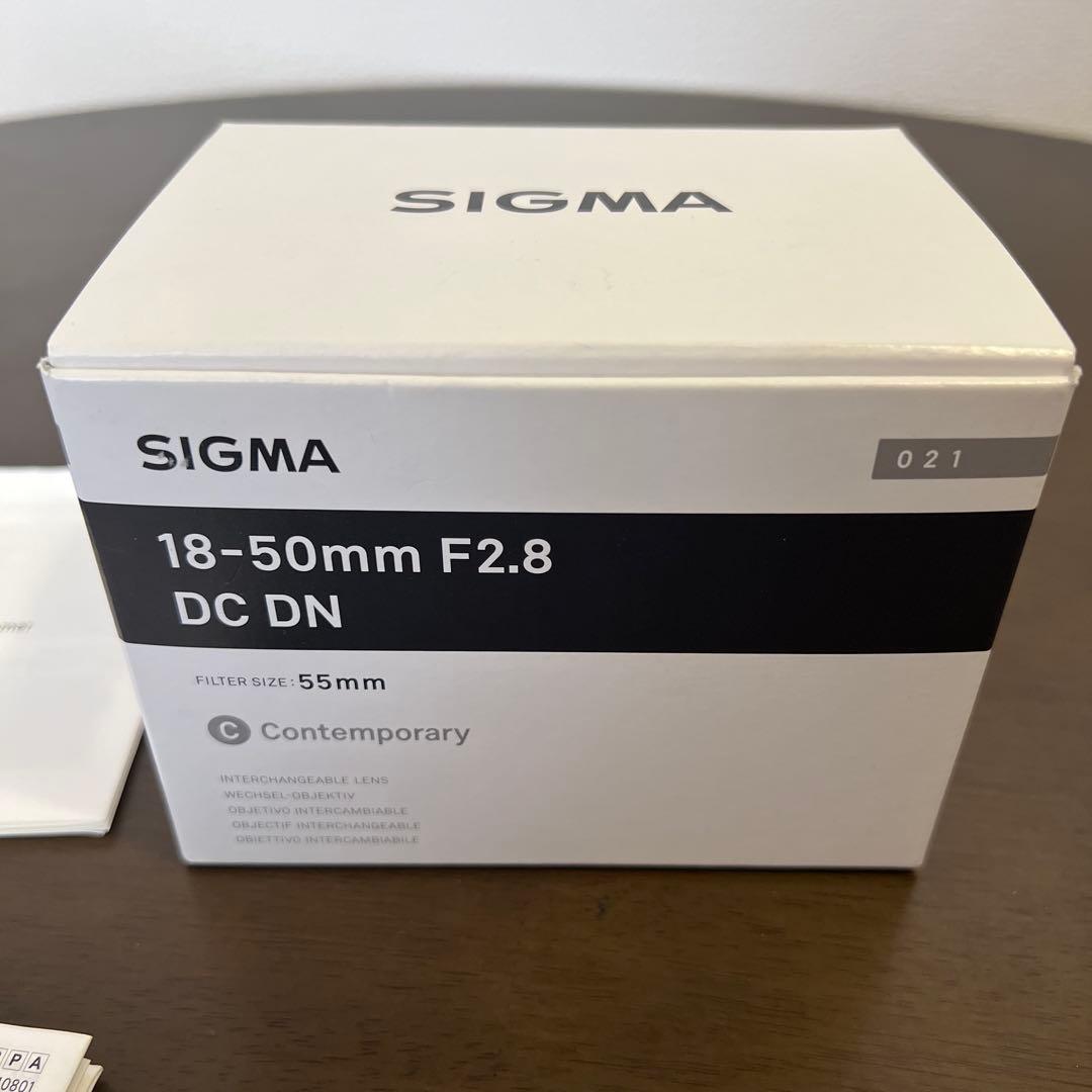 SIGMA 18-50mm F2.8 DC DN ズームレンズ