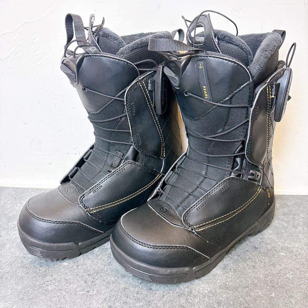 【美品】 SALOMON サロモンPEARL スノーボードブーツ 24cm