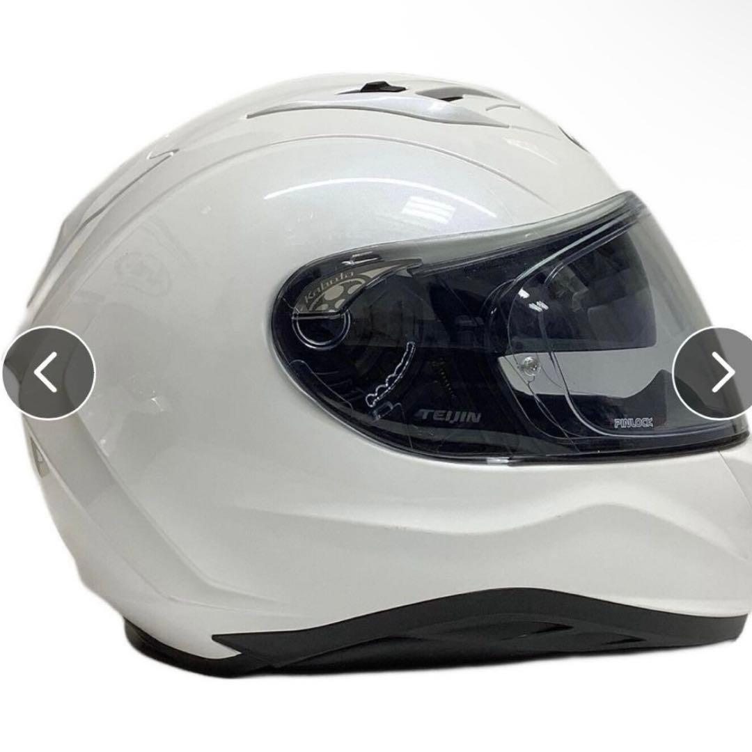 ★最終値下げ★Kabuto (カブト) バイク用ヘルメット　XLサイズ　ホワイト