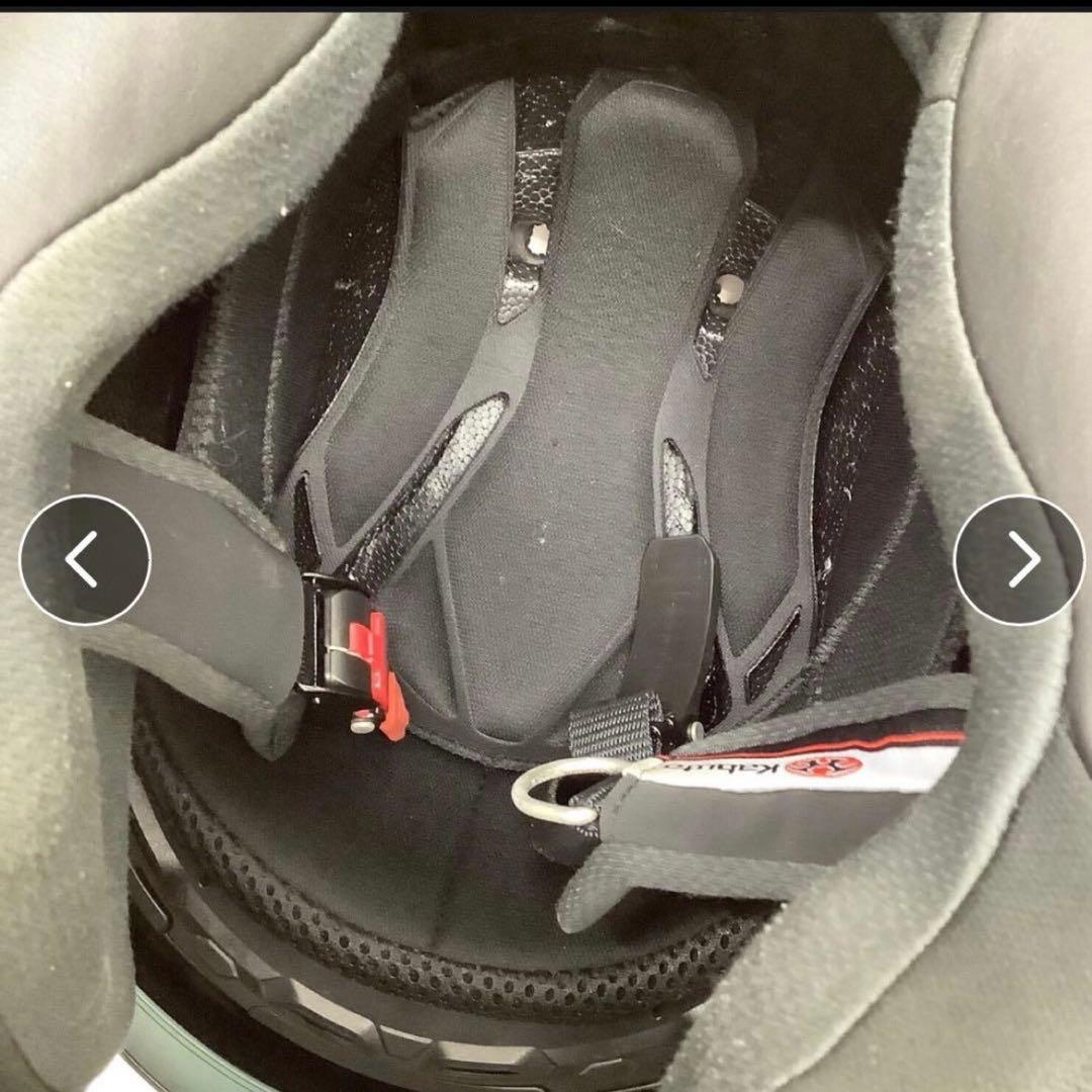 ★最終値下げ★Kabuto (カブト) バイク用ヘルメット　XLサイズ　ホワイト