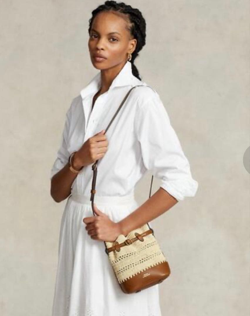 大人気POLO RALPH LAUREN：スモール バケット バッグ佐藤栞里さん