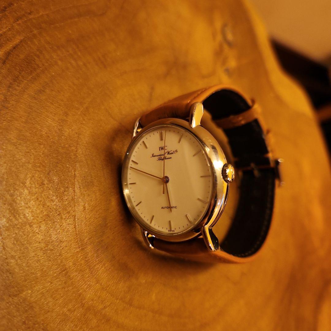 美品 IWC SCHAFFHAUSEN ポートフィノ ノンデイトIW351407