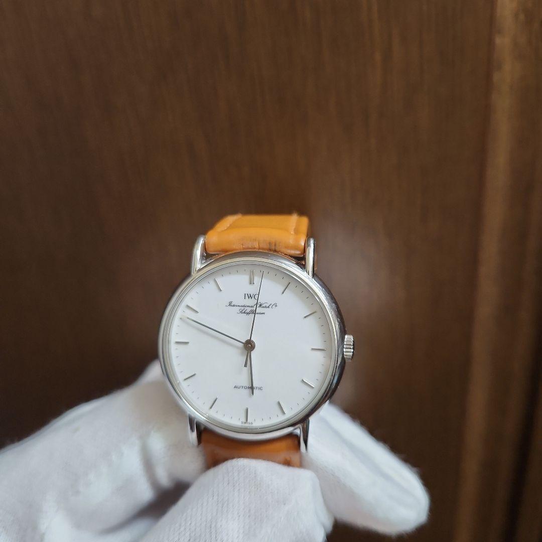 美品 IWC SCHAFFHAUSEN ポートフィノ ノンデイトIW351407