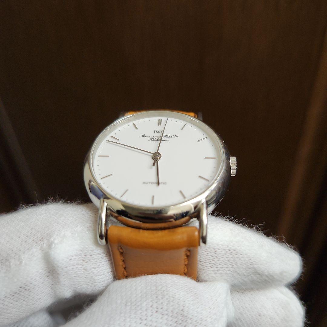 美品 IWC SCHAFFHAUSEN ポートフィノ ノンデイトIW351407