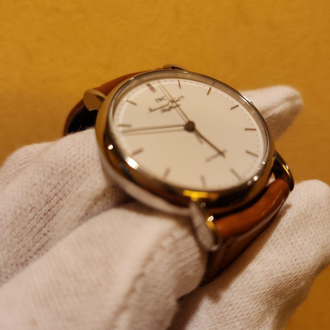 美品 IWC SCHAFFHAUSEN ポートフィノ ノンデイトIW351407