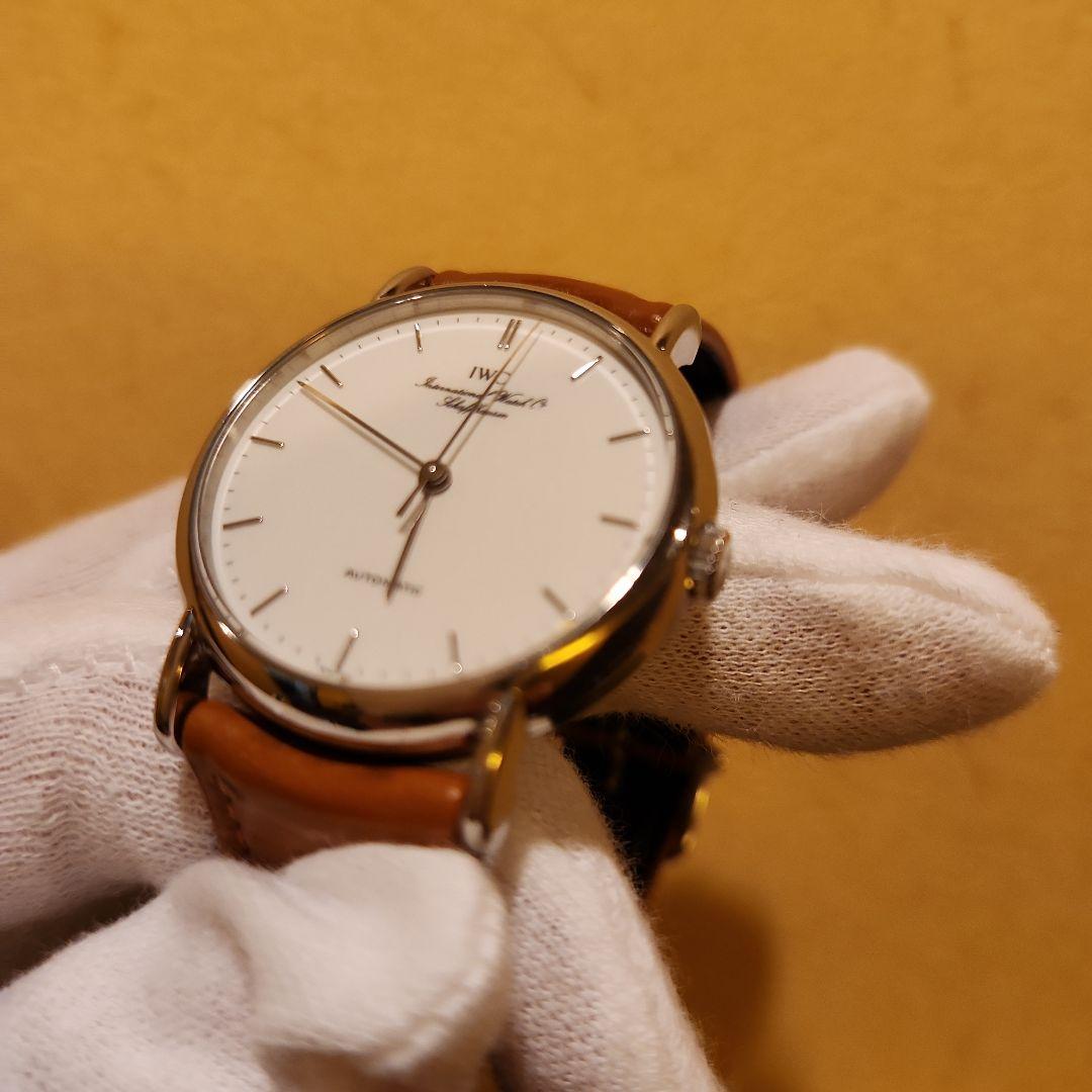 美品 IWC SCHAFFHAUSEN ポートフィノ ノンデイトIW351407