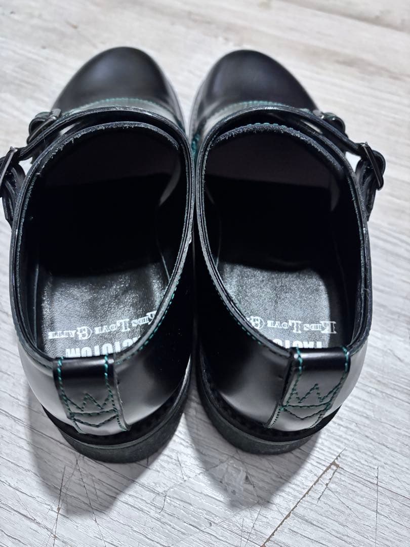 キッズラブゲイト　別注FACTOTUM ダブルモンクストラップ　シューズ　美品