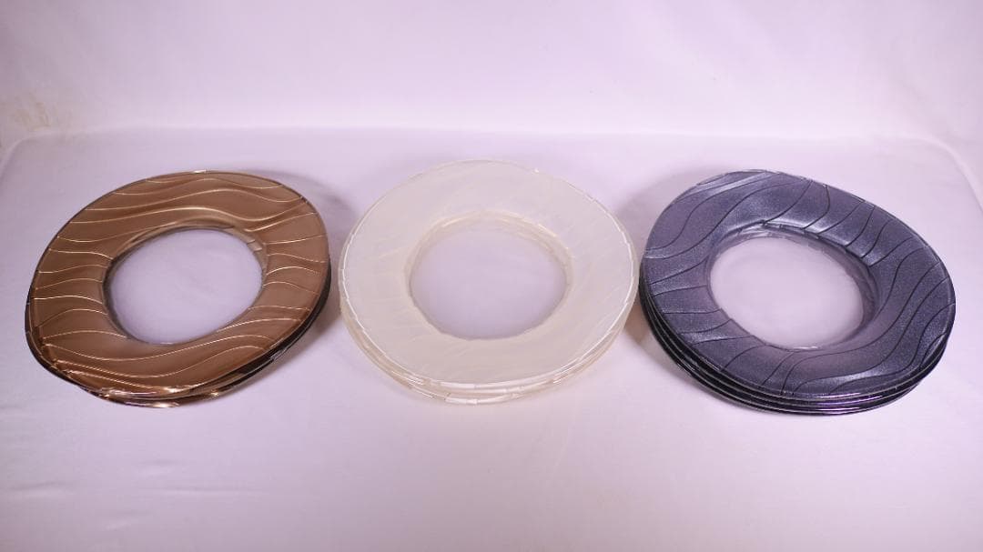 Nachtmann ナハトマン サハラ プレート ゴールド シルバー 10枚