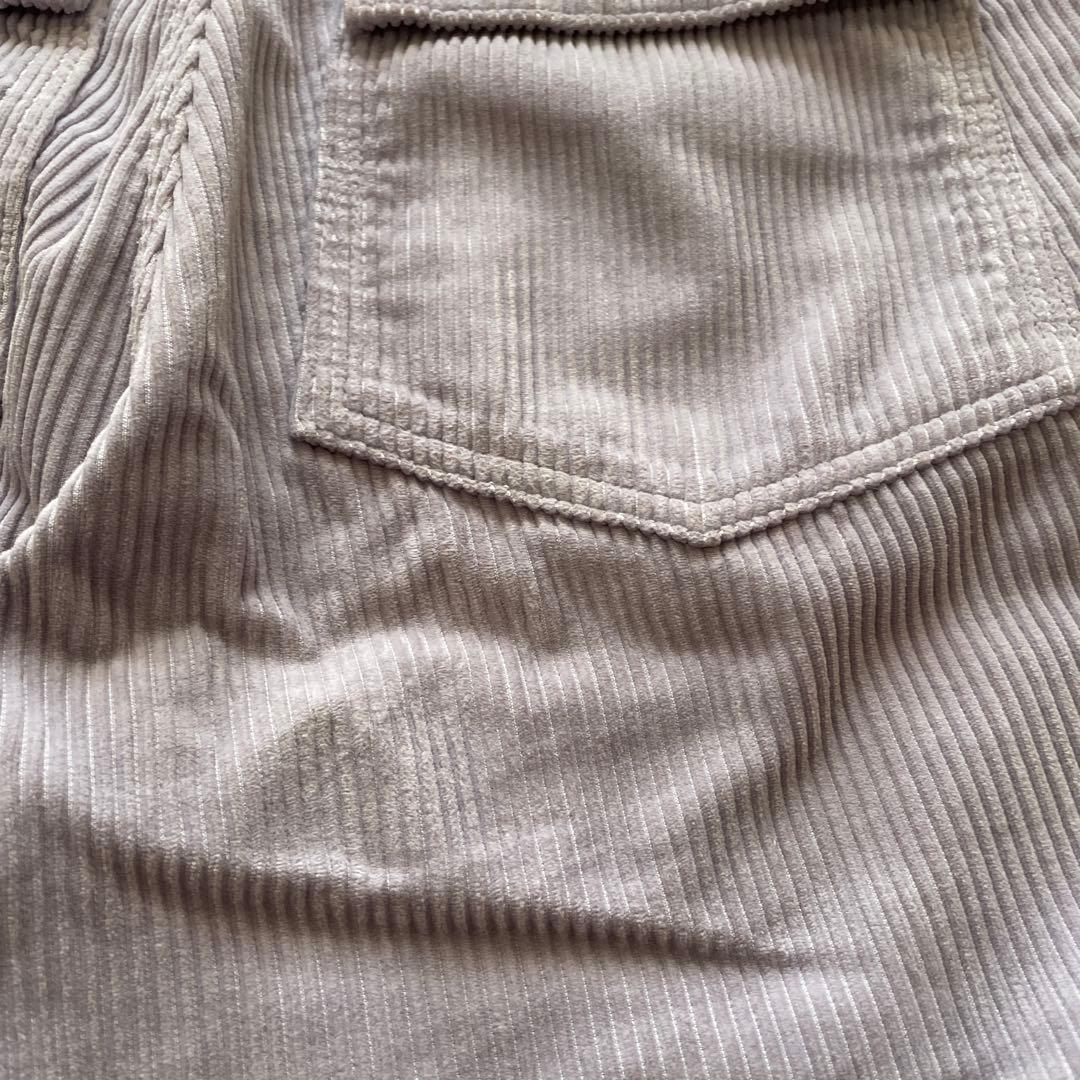 シシクイ　コーデュロイベーカー　ライトパープル　30