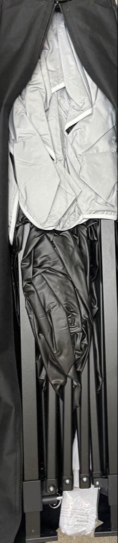 FIELDOOR ワンタッチ4点ロック/スチール タープテント 3.0m グレー