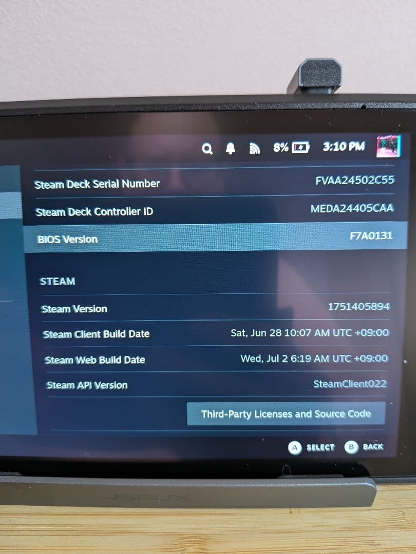 Steam Deck 512GB ブラック