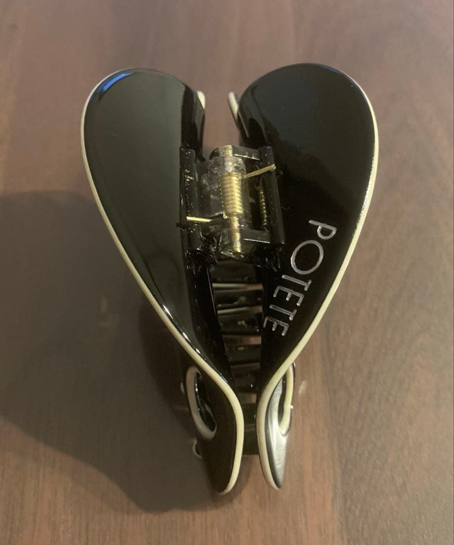 新品POTETE コフレ 3heart clip 黒