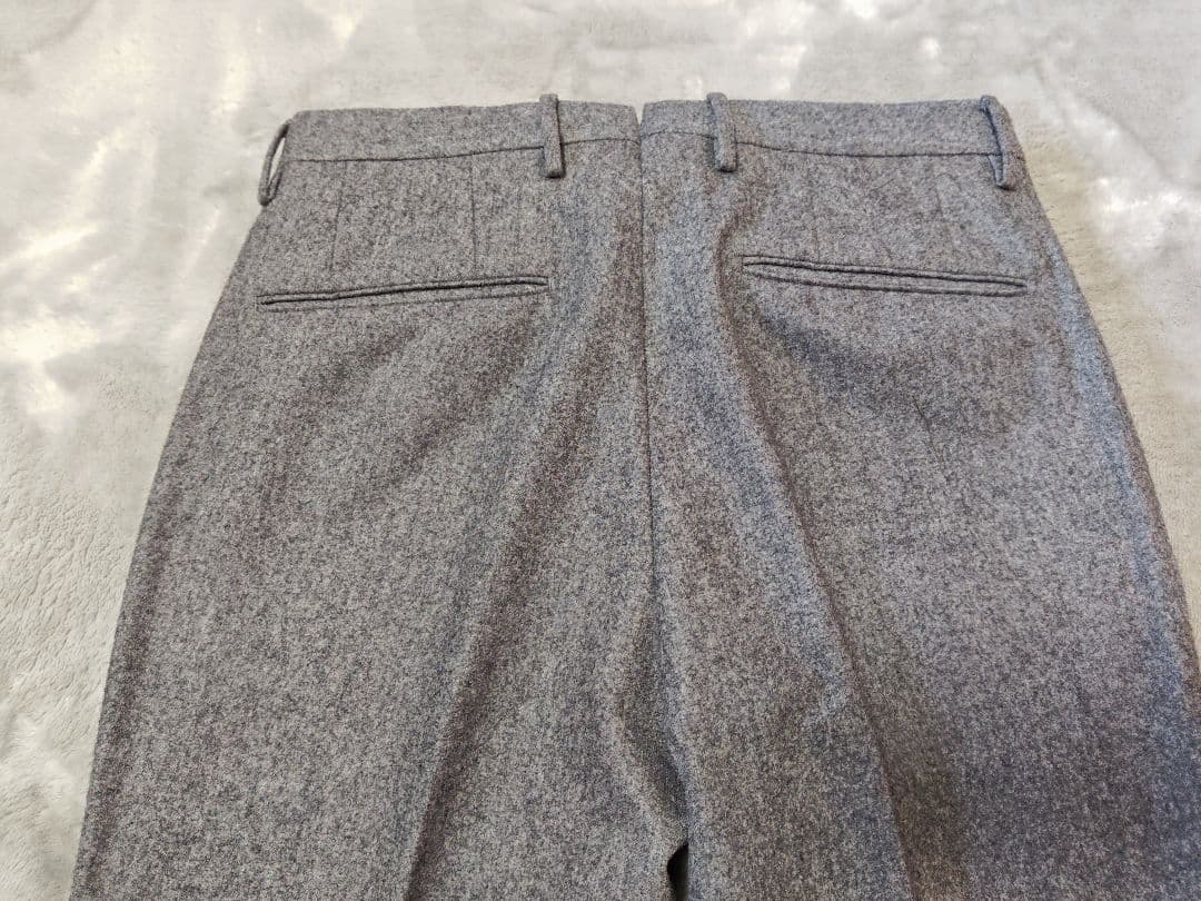 INCOTEX SUPER100's ウール スリムフィット スラックス 44