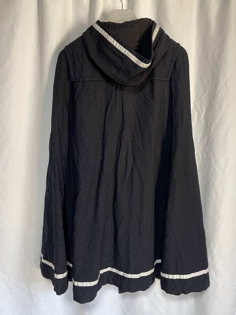 コムデギャルソンコムデギャルソン　ポリ縮　セーラーダッフルポンチョ