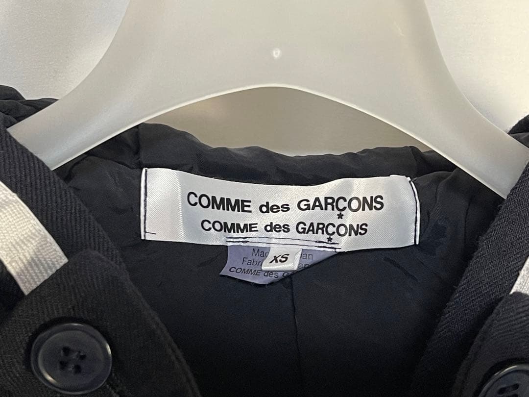 コムデギャルソンコムデギャルソン　ポリ縮　セーラーダッフルポンチョ