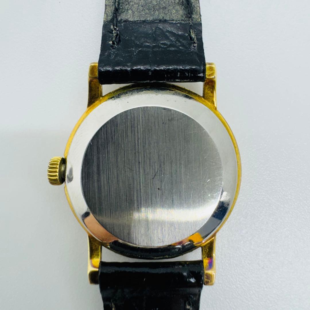 ✨OMEGA✨オメガ✨デビル✨ゴールド文字盤✨レディース✨手巻き✨腕時計✨