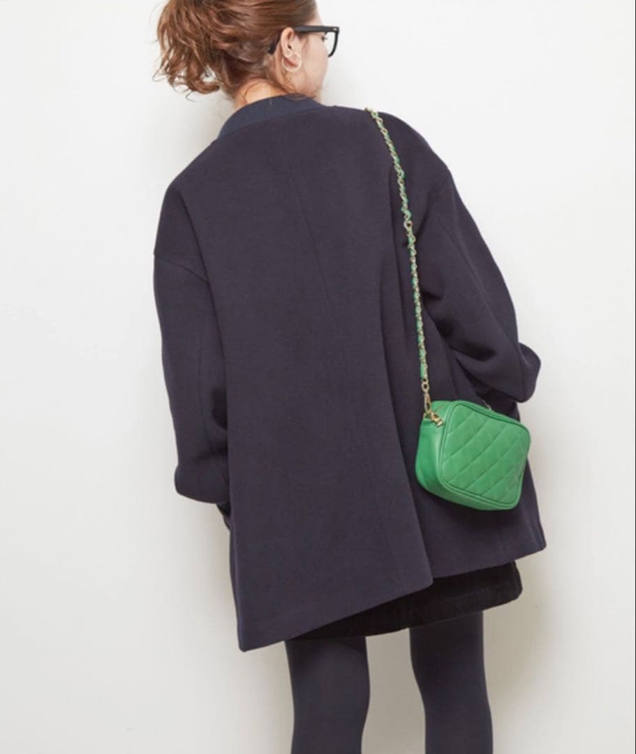 【美品】Spick & Span スピックアンドスパン W/NyZIPコート