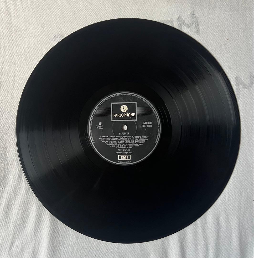 【値下げ】希少UK版ビートルズ REVOLVER レコード