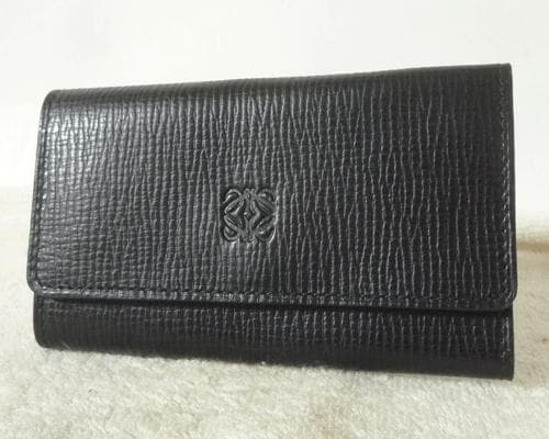 極美品　ロエベ　レザー　本革　アナグラムロゴ　６連　キーケース　ヴィンテージ