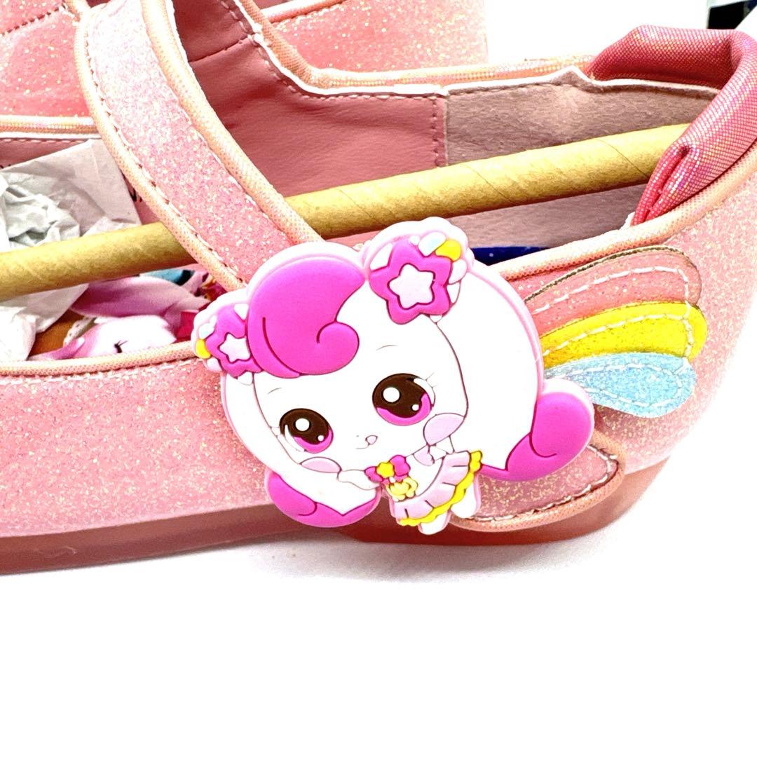 【新品未使用】韓国限定　ティニピン　公式品　光るシューズ　17cm ハチュピン