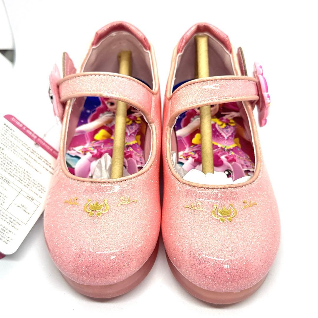 【新品未使用】韓国限定　ティニピン　公式品　光るシューズ　17cm ハチュピン