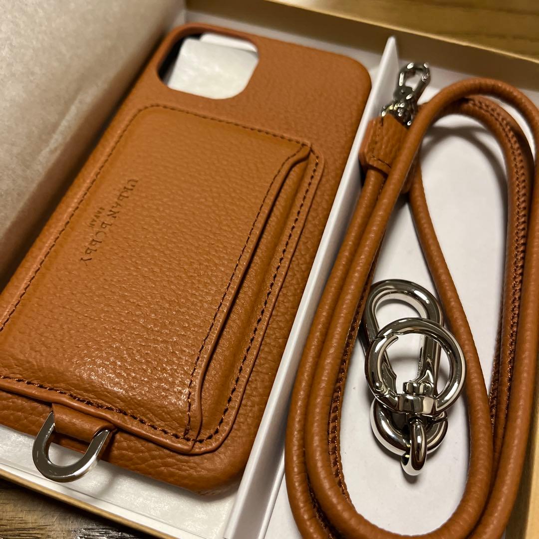 UB iPhone case (BROWN)対応機種：iPhone13/14共通
