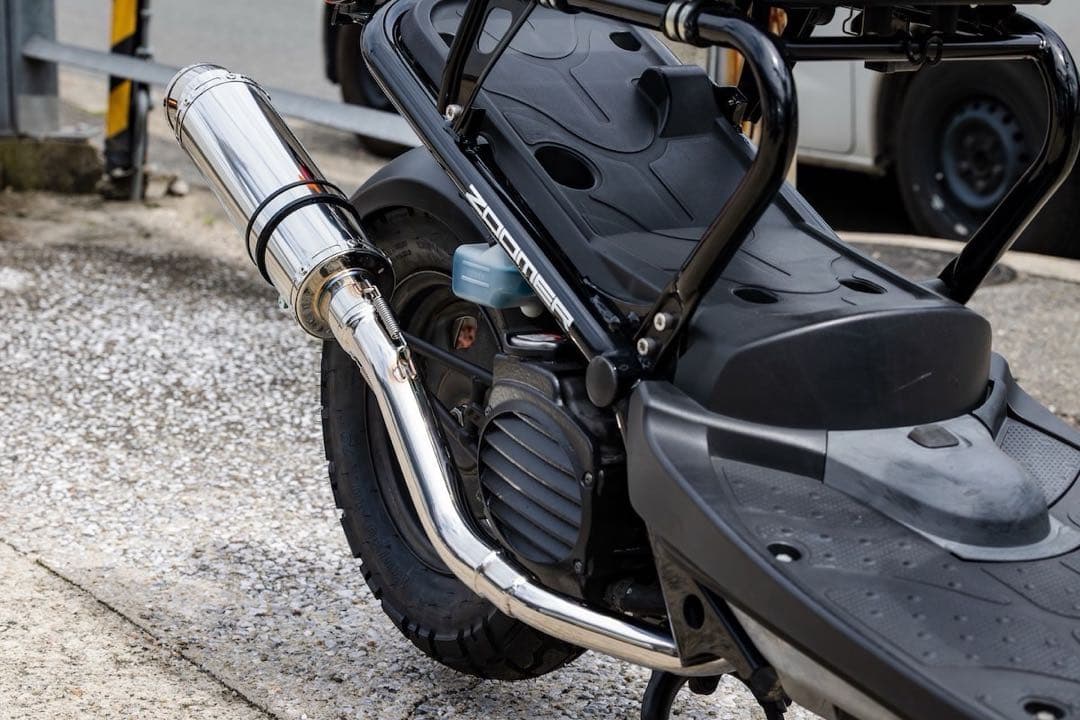 HMS ホンダズーマー50 AF58 ステンレス Ｒ300 マフラー