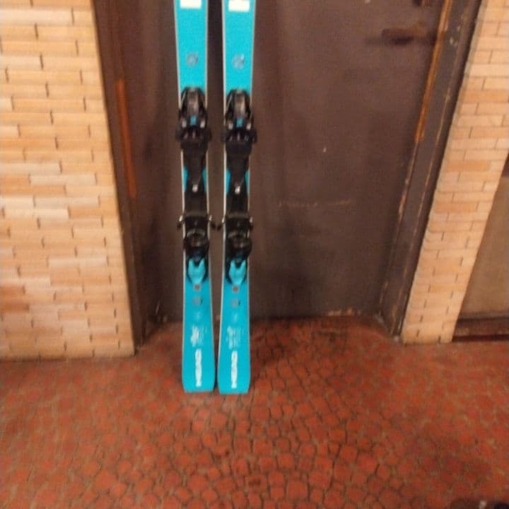 HEAD スキー板 青 白 ビンディング付き