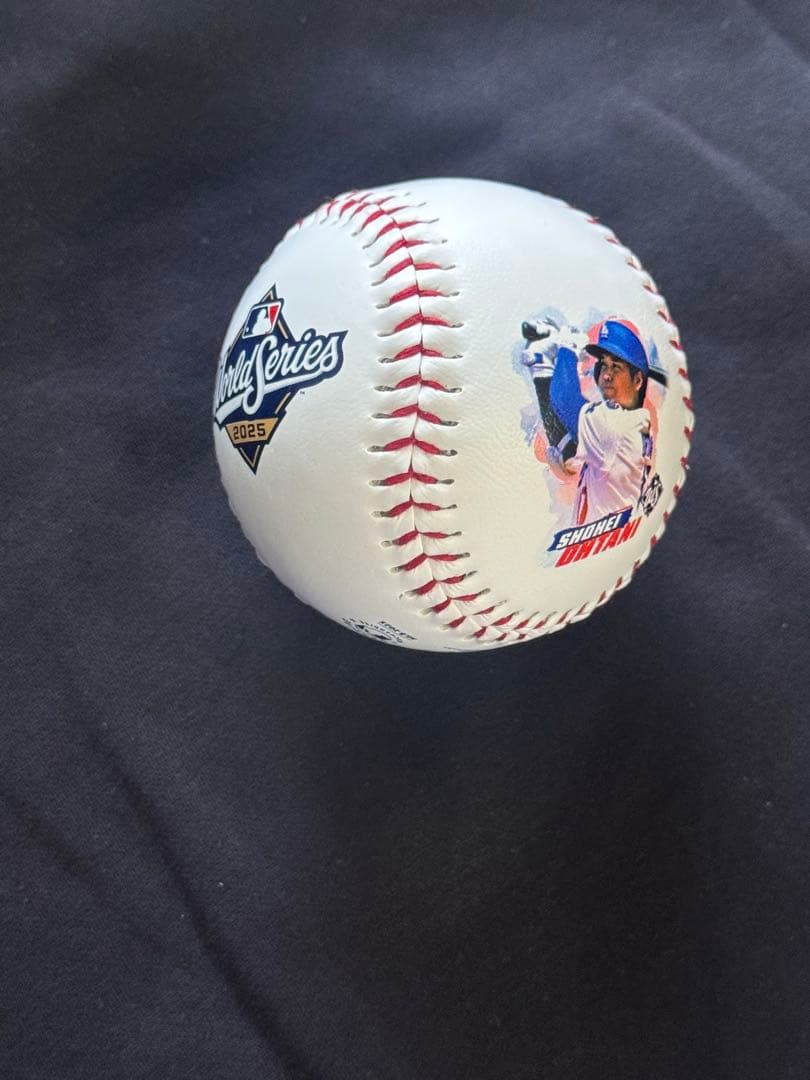 大谷翔平　2025年ワールドシリーズ記念ボール