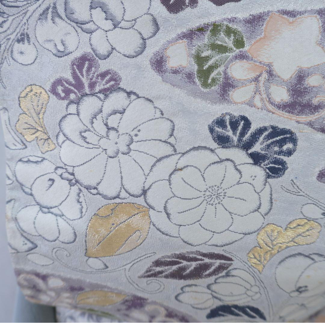 訪問着フルセット　302▪︎ 辻が花　卒業式　入学式　お宮参り　グレー色