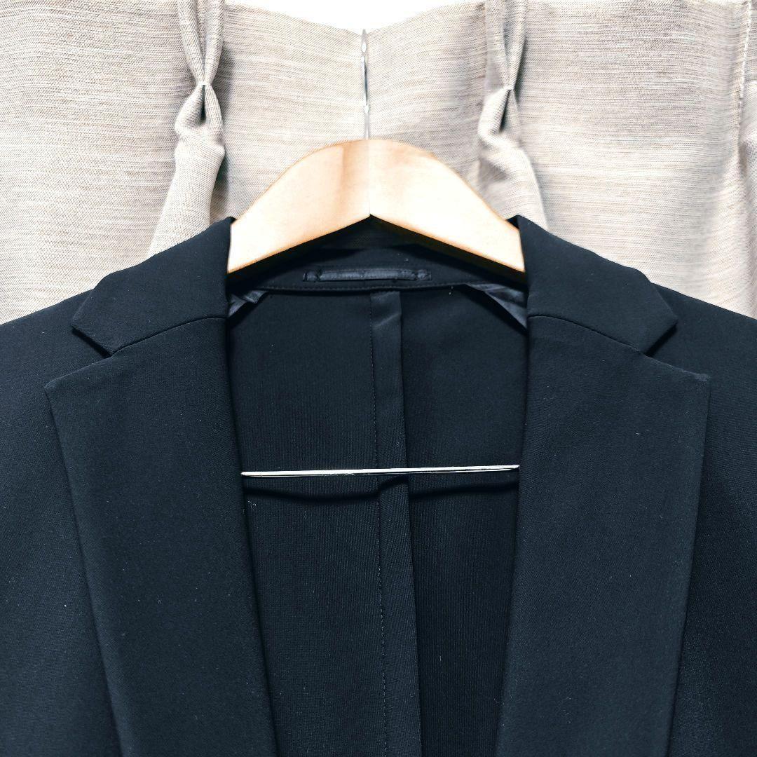 85【美品：Theory】高機能ジャージー セットアップ「S：ブラック」