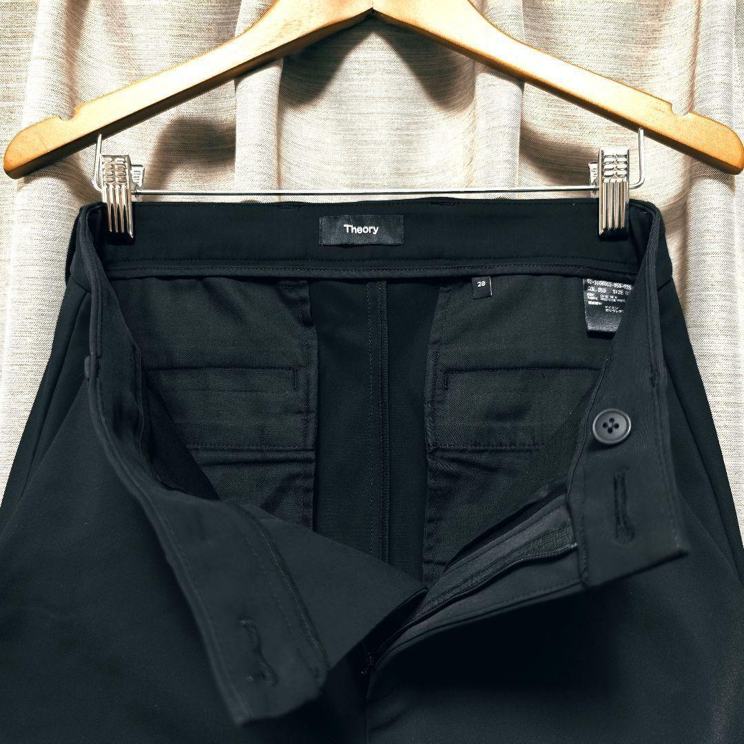 85【美品：Theory】高機能ジャージー セットアップ「S：ブラック」