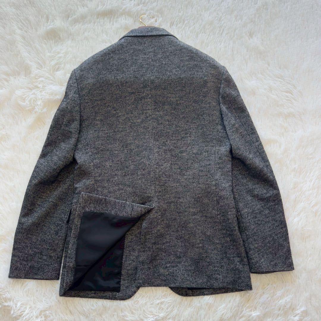 JOSEPH HOMME✨セットアップ　スーツ　ヘリンボーン グレー　50