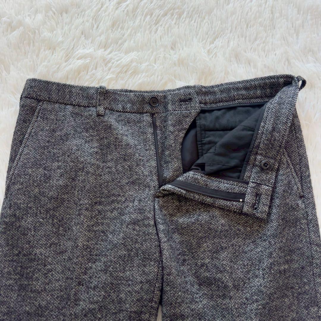 JOSEPH HOMME✨セットアップ　スーツ　ヘリンボーン グレー　50