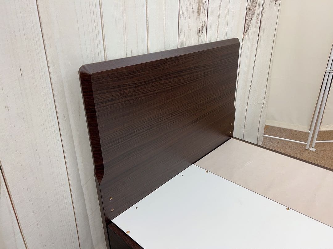 ニトリ⭐︎引き出し2杯付きシングルベッドフレーム