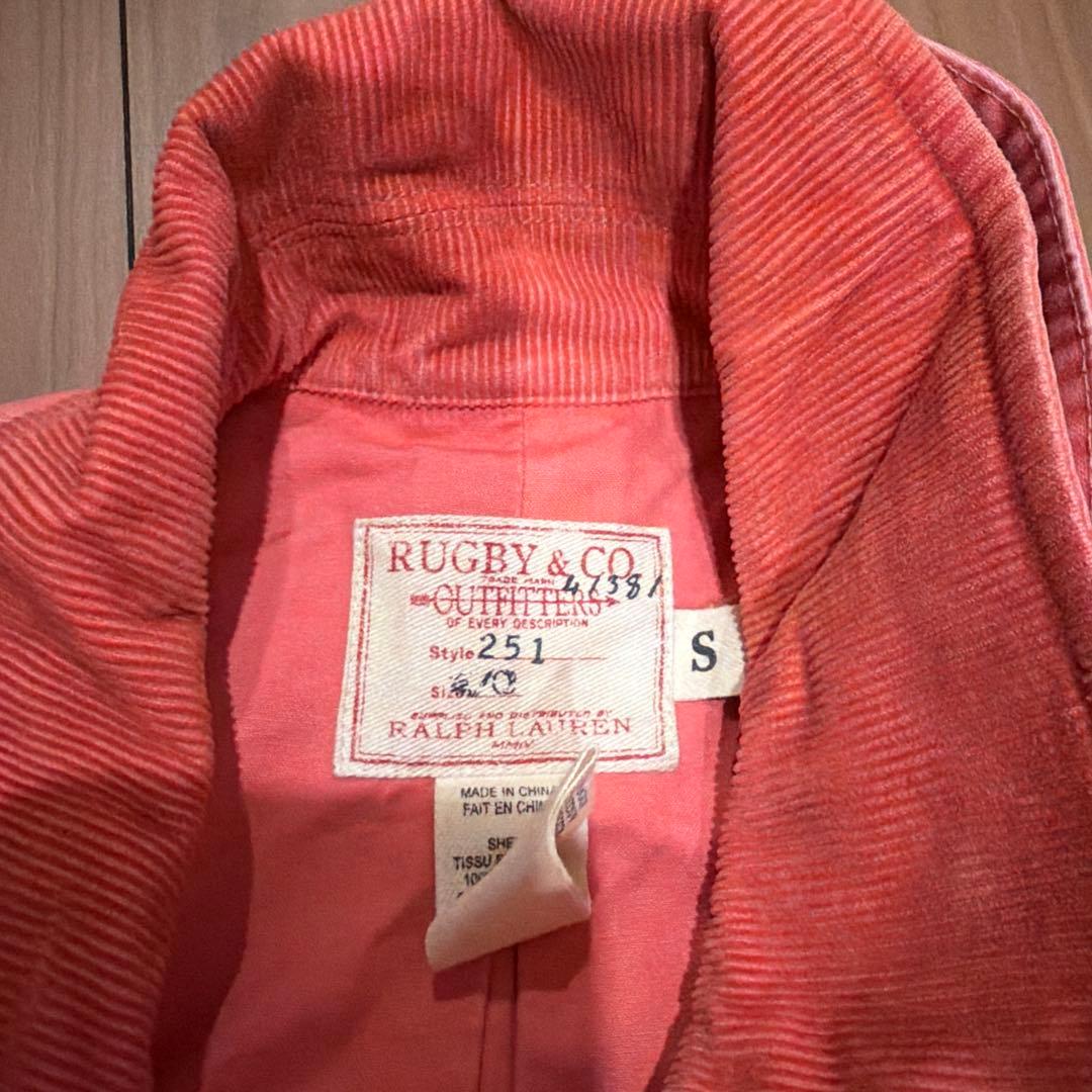 ラルフローレンのRUGBY & CO. ピンクカバーオール S