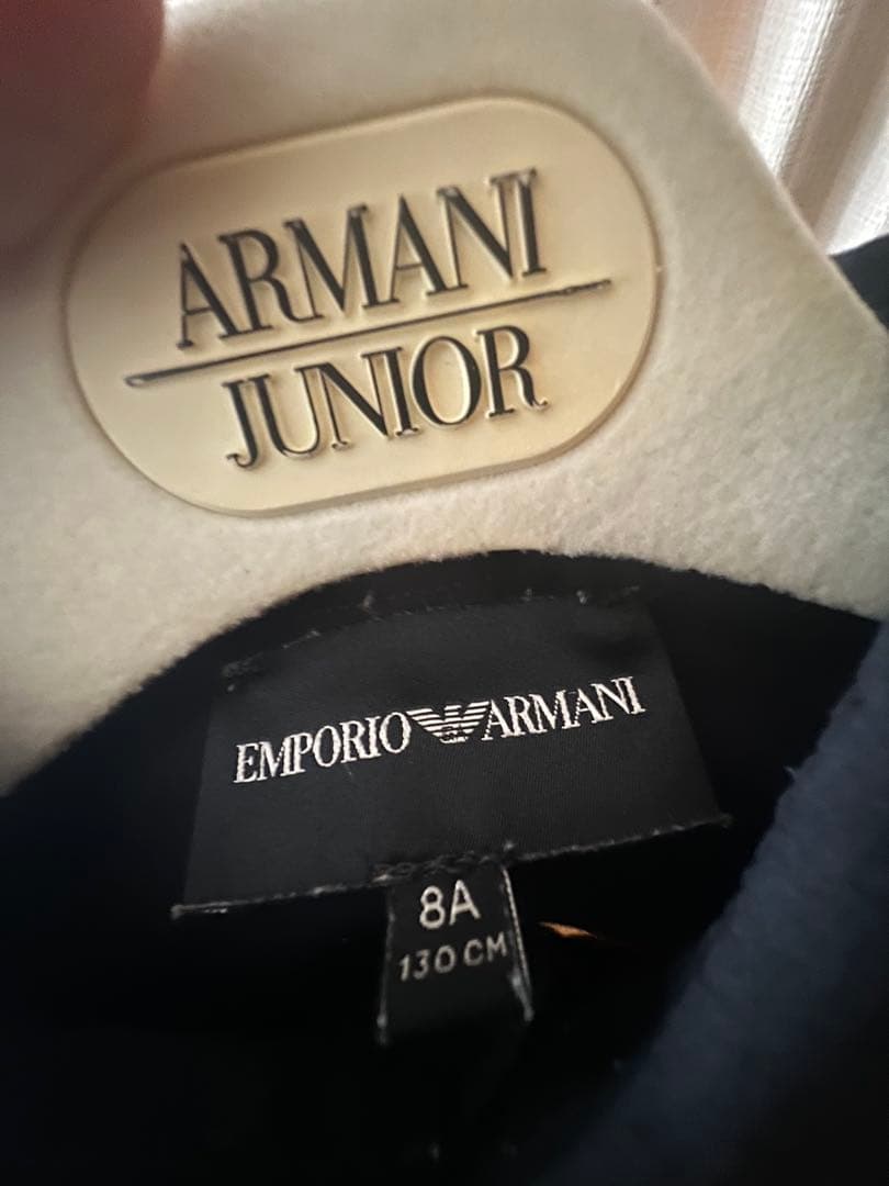 エンポリオアルマーニ ジュニア 長袖シャツ2枚セット！130㎝ セレモニーに