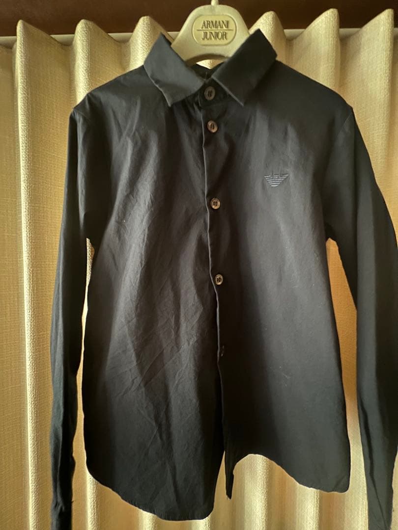 エンポリオアルマーニ ジュニア 長袖シャツ2枚セット！130㎝ セレモニーに