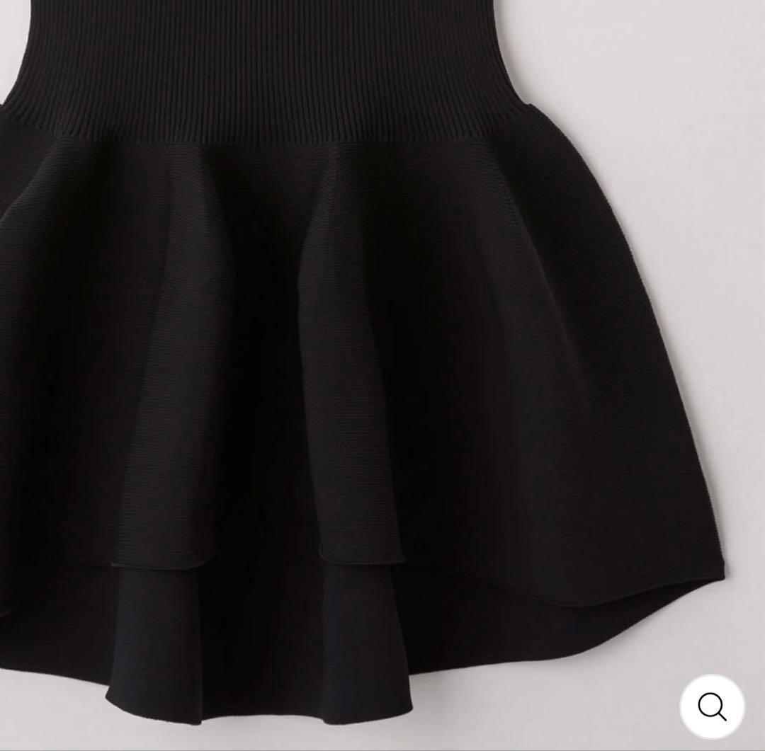 美品 CFCL POTTERY SLEEVELESS TOP ブラック