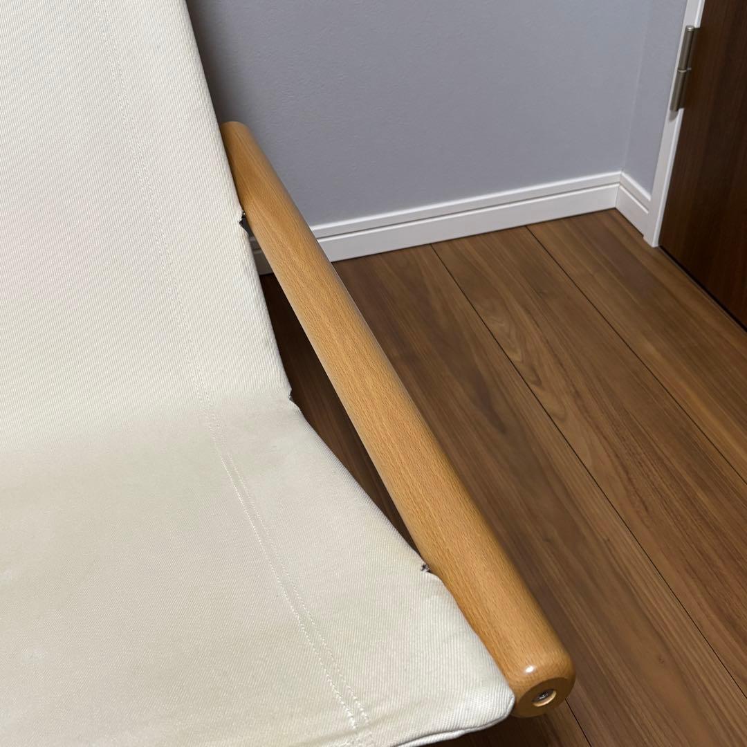 Nychair X ニーチェアX ホワイト ナチュラル 折りたたみ椅子