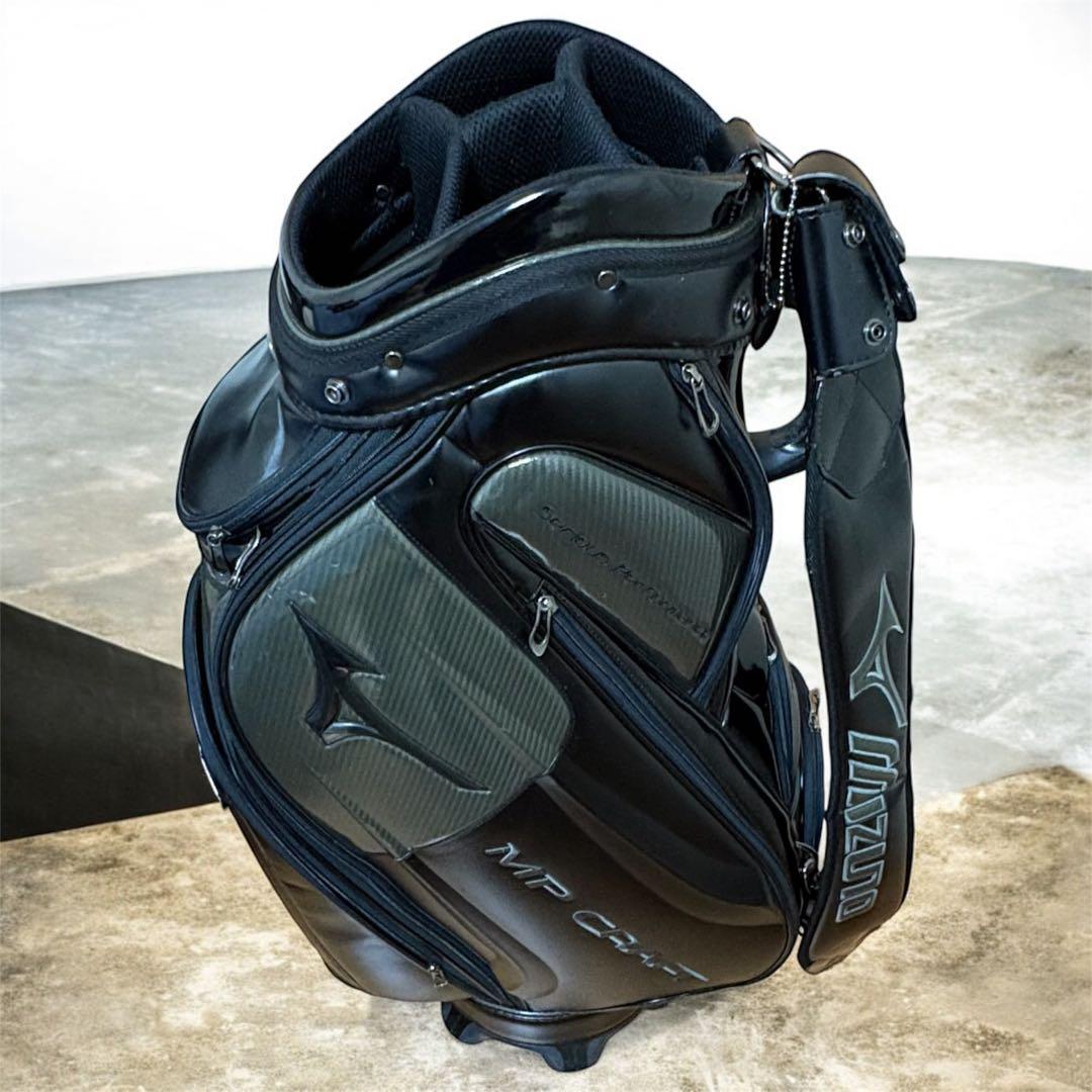 ミズノ MP CRAFT 3点式 アスリート　プロ使用　キャディバッグ　9.5