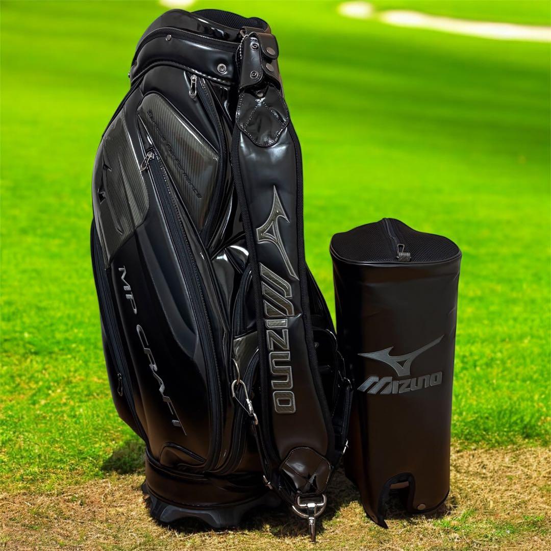 ミズノ MP CRAFT 3点式 アスリート　プロ使用　キャディバッグ　9.5