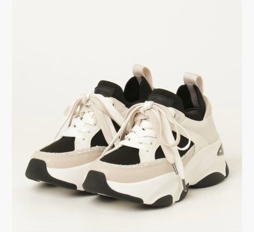 +diana スニーカー　リサイクルニットコンビスニーカー