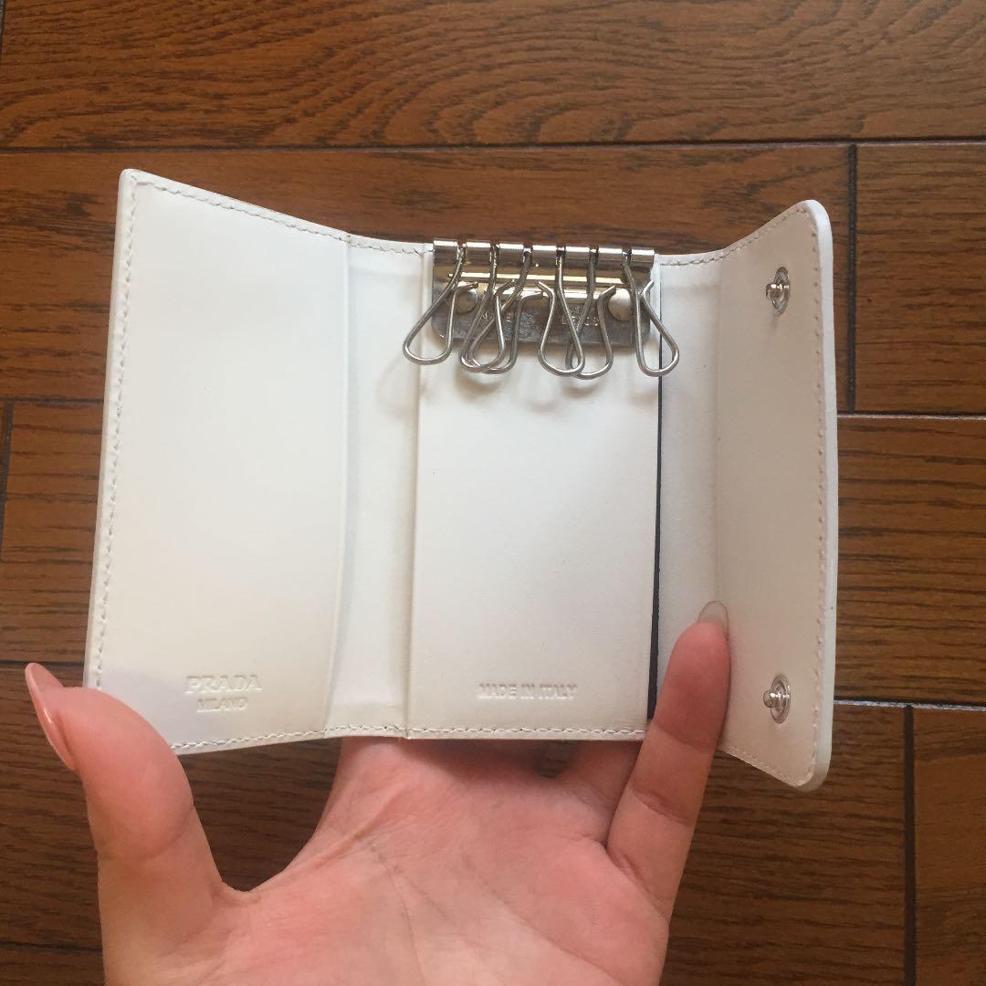 Michu★PRADA ジャガード キーケース プラダ 新品未使用