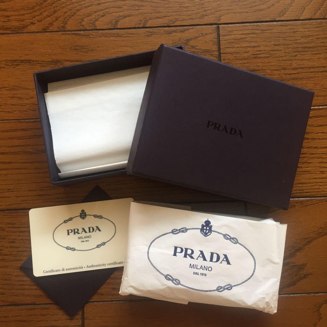 Michu★PRADA ジャガード キーケース プラダ 新品未使用