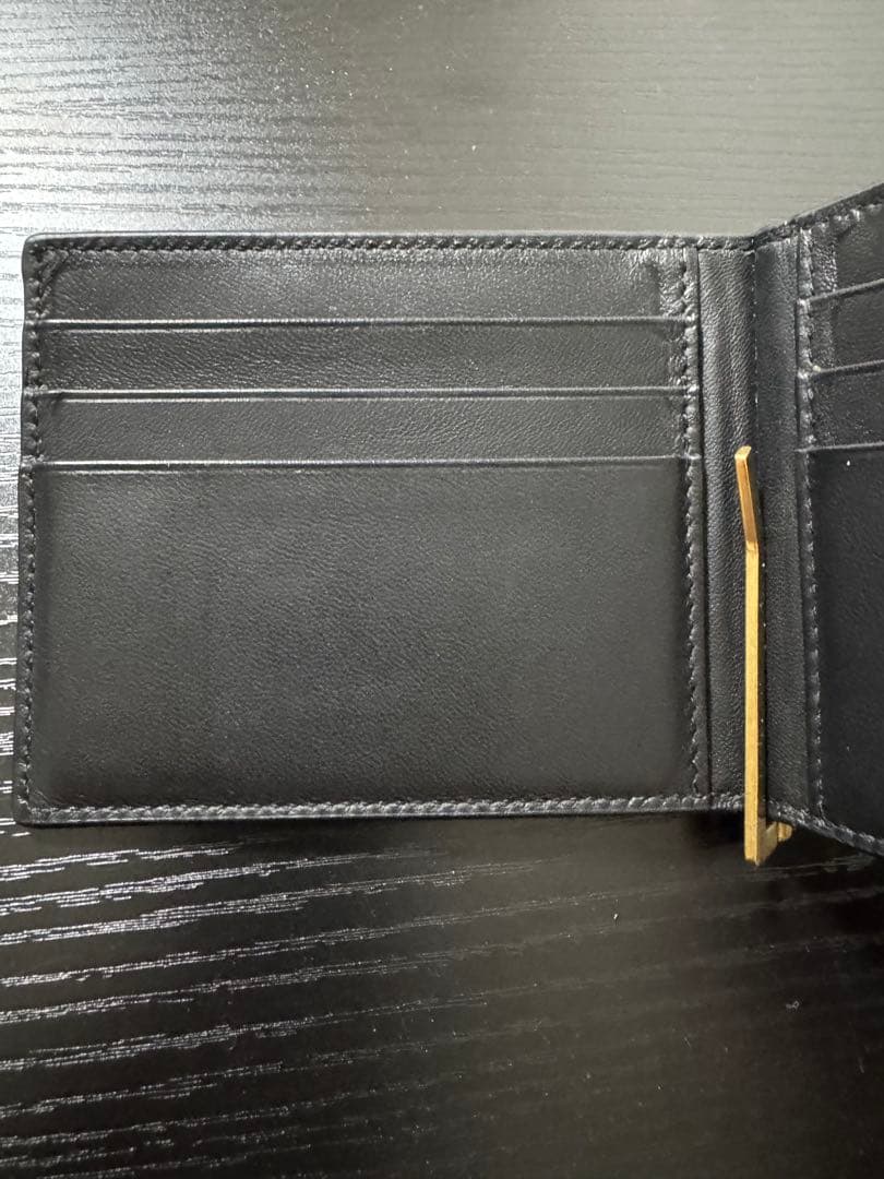 【美品】YSL クロコダイルレザー マネークリップ