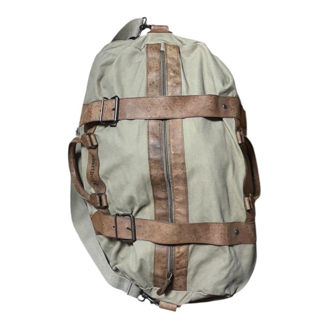 (希少品) 90~00s vintage Marlboro ボストンバッグレザー